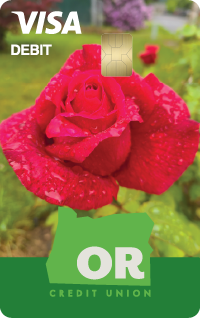 Red rose debit card image