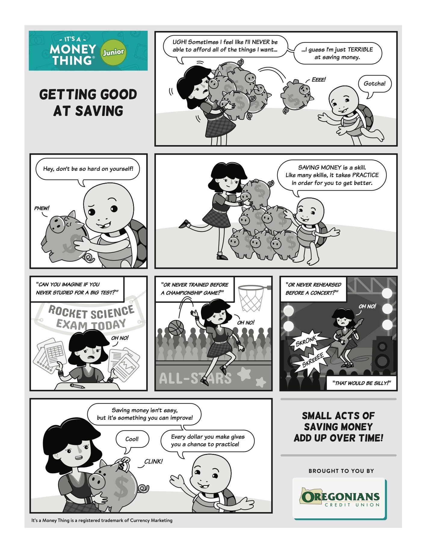 IAMT Jr - Saving Money Comic
