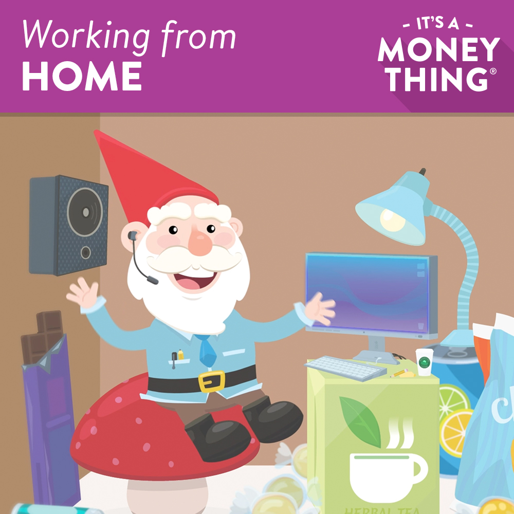 Working From Home - It's A Money Thing Lesson icon