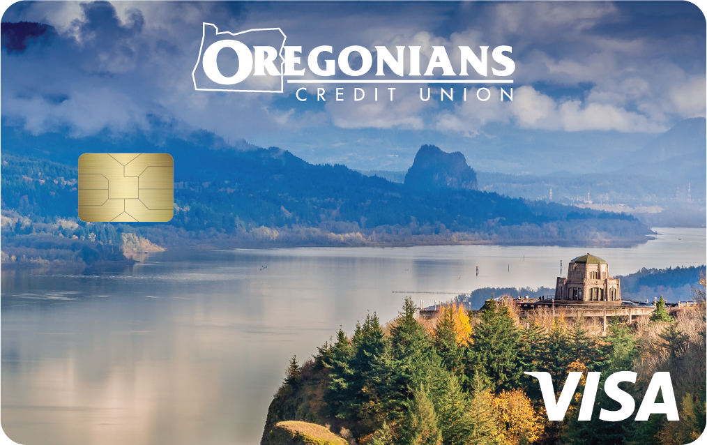 Oregonians Credit Union: Columbia Gorge Visa Credit Card