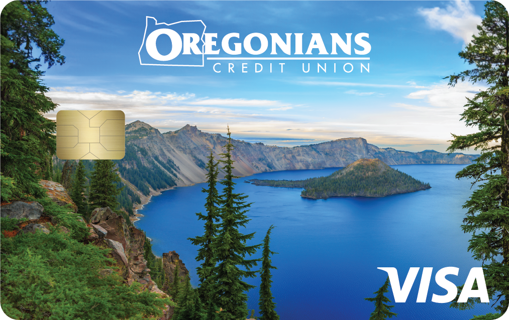 Oregonians Credit Union: Crater Lake Visa Credit Card