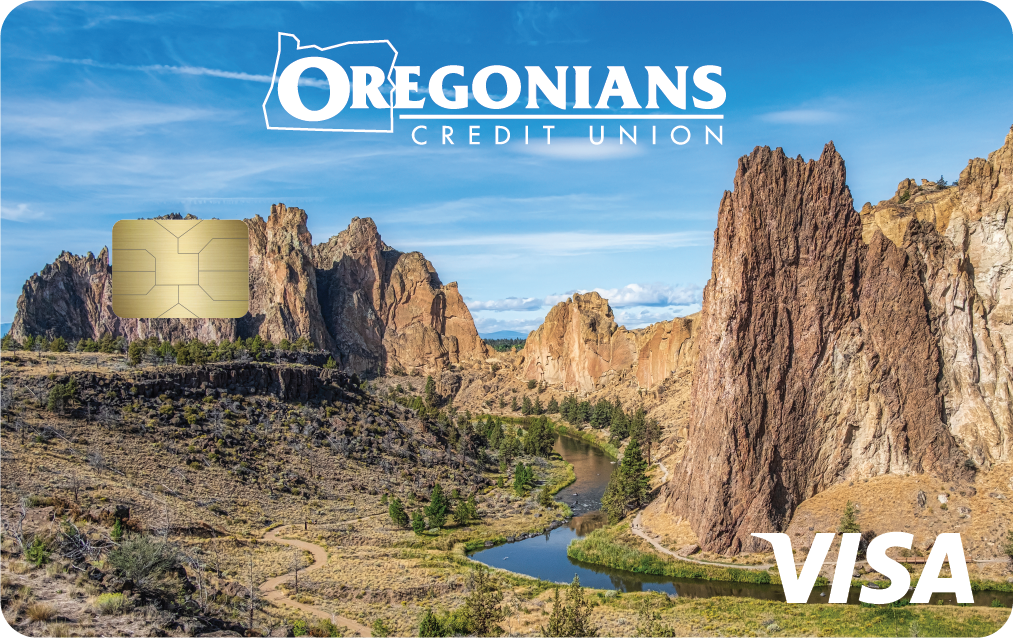 Oregonians Credit Union: Smith Rock Visa Credit Card
