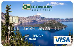 Oregonians Credit Union: Crater Lake Visa Credit Card