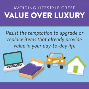Value over luxury