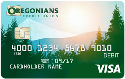 Oregonians Credit Union EMV Debit Card