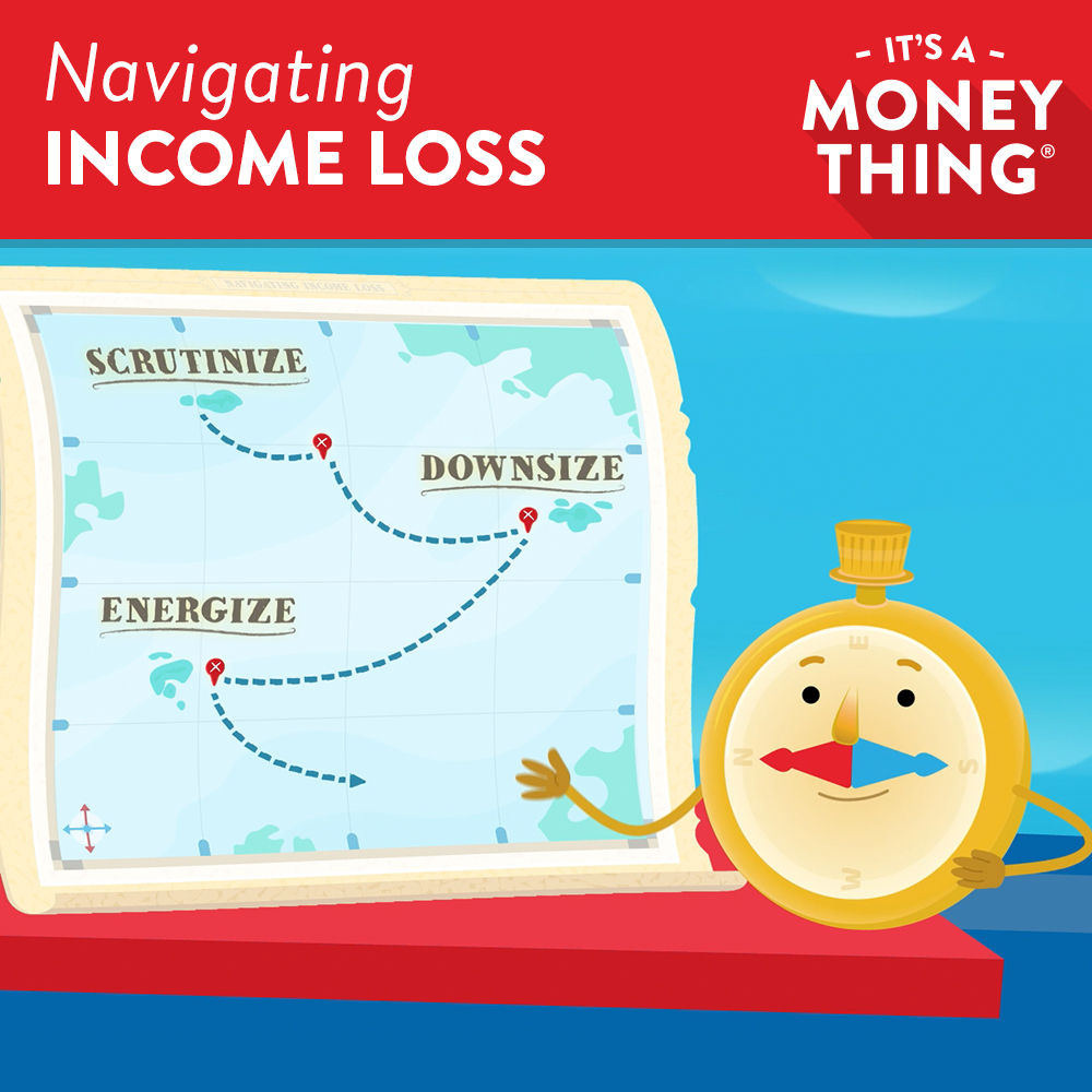 Navigating Income Loss - It's A Money Thing Lesson icon